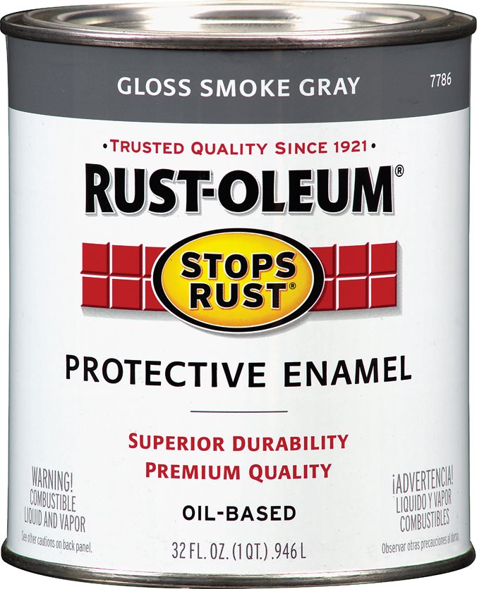 Smoke Gray Enamel - 1 Qt.