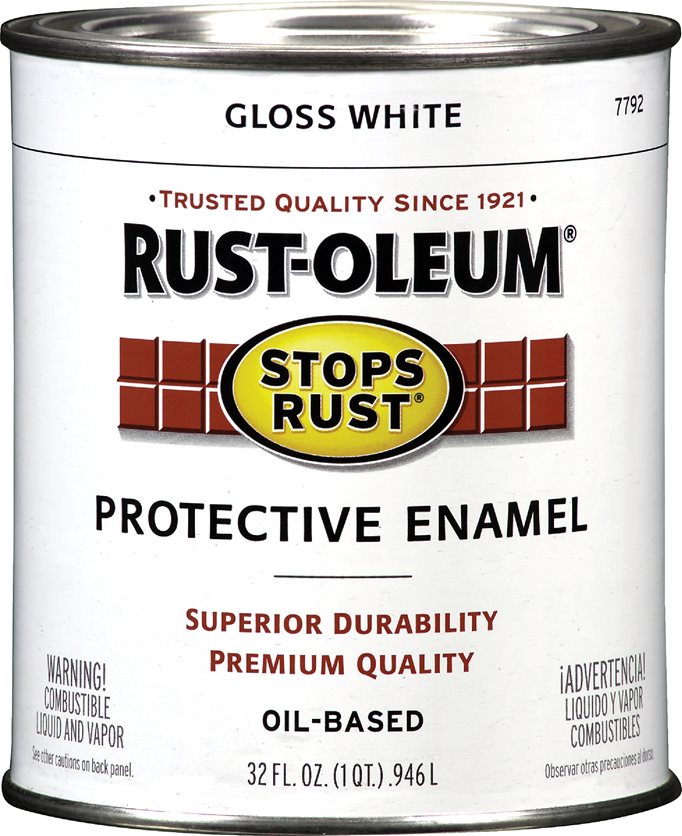 White Enamel Paint - 1 Qt.
