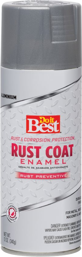 Aluminum Spray Paint - Rust preventive alkyd formula.