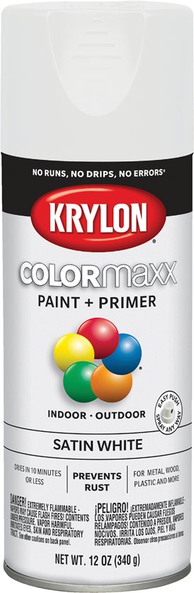 Sat White Spray Paint