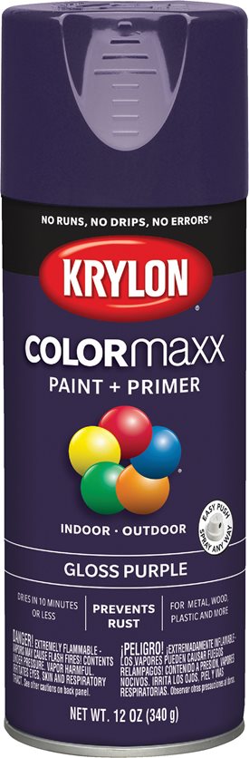 Gloss Purple Spray Paint by Krylon - 12 Oz.