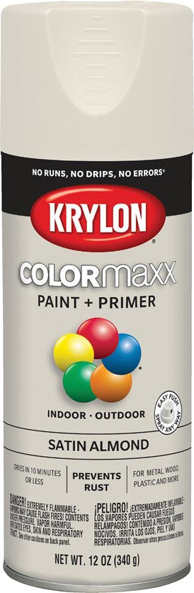 Satin Almond Spray Paint by Krylon