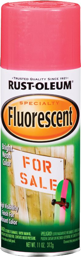 Flrscnt Pink Spray Paint