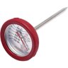 Analog 8 In. Stainless Steel Thermometer with Bezel