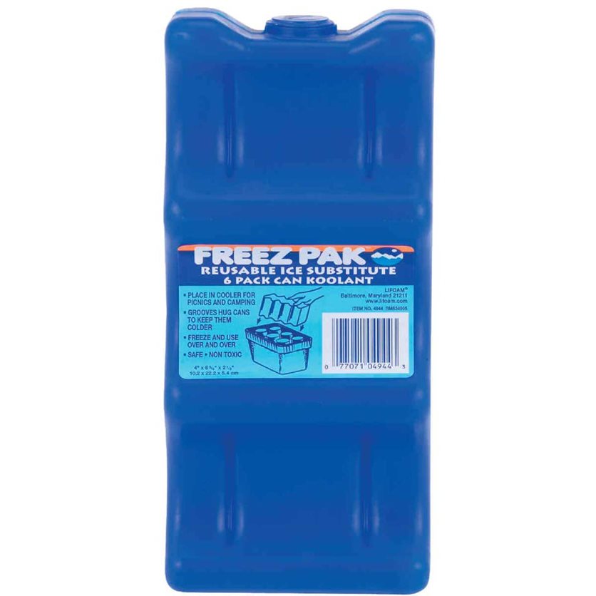 Freez Pak 24 Oz. Blue Cooler Ice Pack.