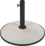 33# Tan Concrete Base - Sturdy and Stylish Umbrella Holder