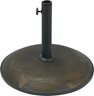 33# Bronze Concrete Base - Round concrete umbrella base.