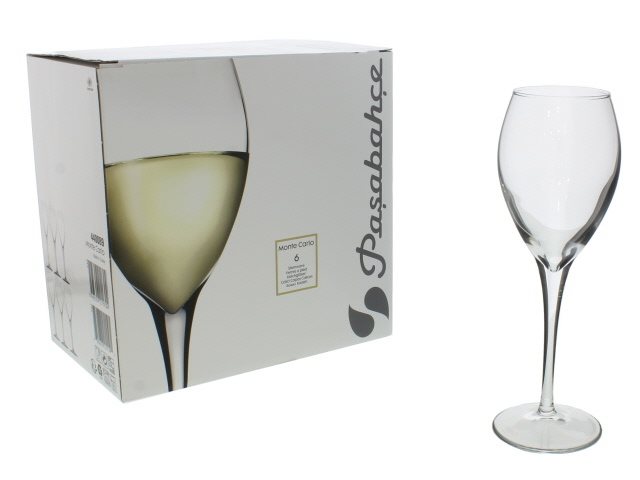 Monte Carlo White Wine Stemware 210cc, 6-pack.