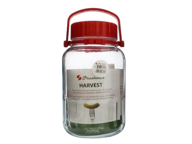 Harvest glass jar with lid, 4000cc