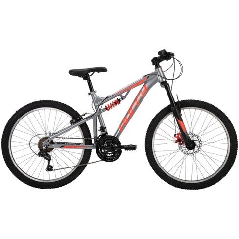 24 Marker Men&apos;s Dual Suspension Mountain Bike