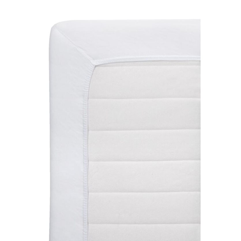 Fitted Sheet Jersey White