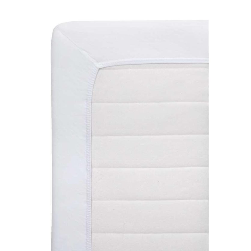 Fitted Sheet Jersey White - 180x200cm