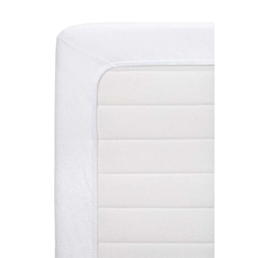Fitted Sheet Jersey Terry White - 160/180x200 CM.