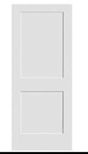 Hollow Core Door, 2-Panel, 83x211.5x3.5cm