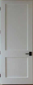 White Shaker Door, 2-Panel, 83x211.5x3.5cm
