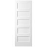 White Shaker Door, 5-Panel, 83x211.5x3.5cm