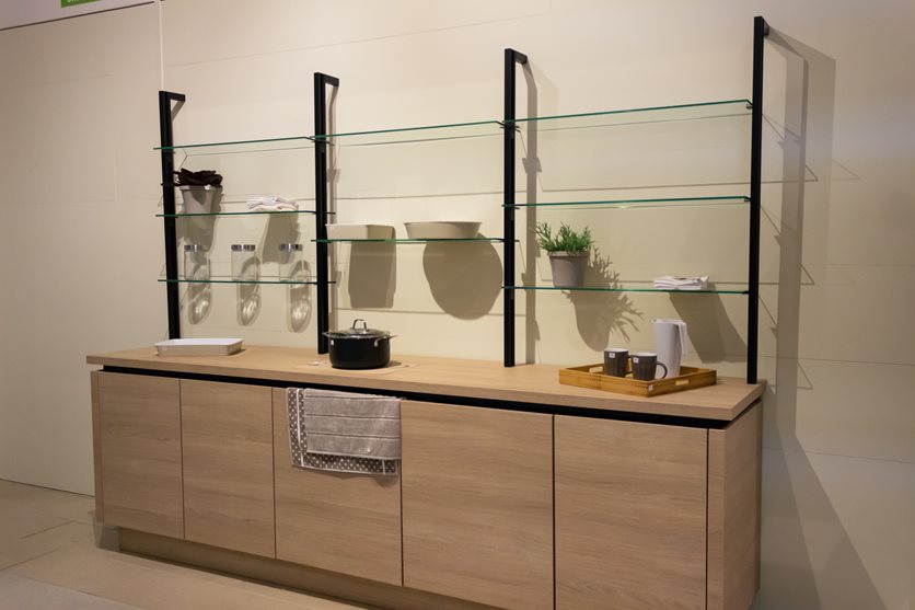 Kitchen Oak Somerset - Pre-assembled cabinets.